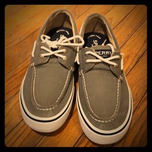 Sperry sneaker topsider Men’s gray size 8